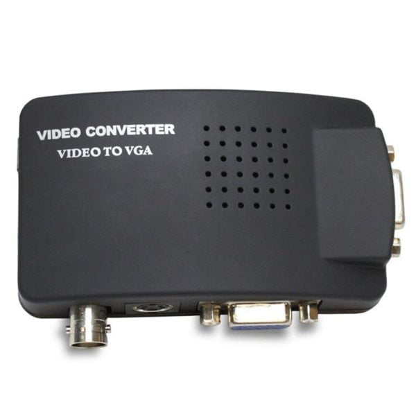 Convertidor Video Bnc S-video A Vga Monitor Plasma Lcd Led