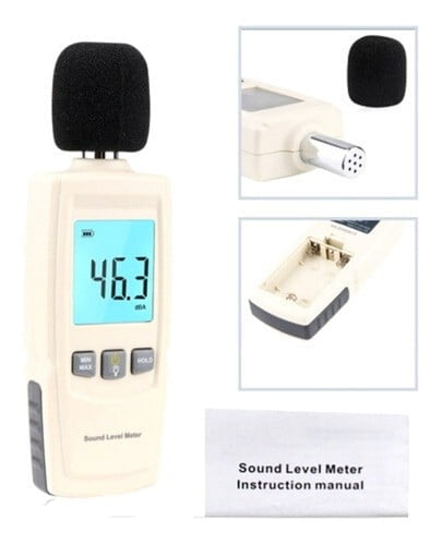 Sonometro Digital Medidor De Sonido Decibelios 30 - 130 Dba