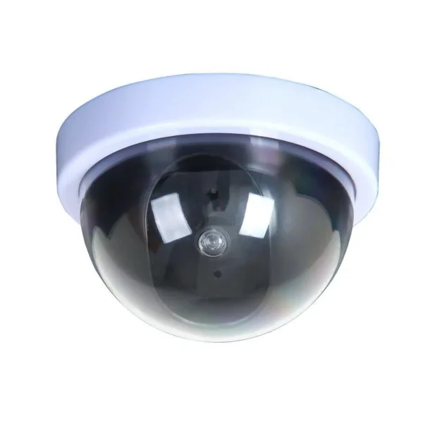 Camara De Seguridad Falsa Vigilancia Led Intermitente Simulacion