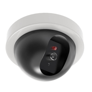 Camara De Seguridad Falsa Vigilancia Led Intermitente Simulacion