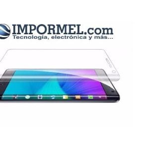 Mica Curva Vidrio Templado Samsung Note Edge Transp