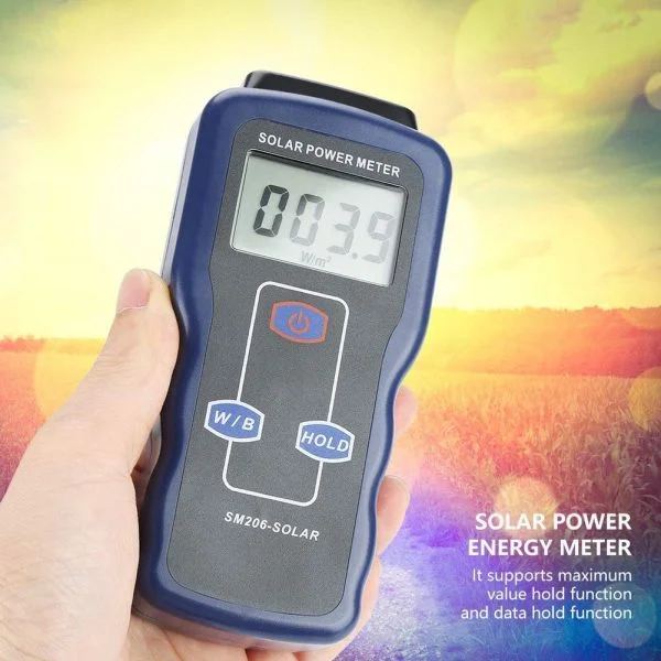 Medidor De Radiacion Solar E Intensidad De La Luz