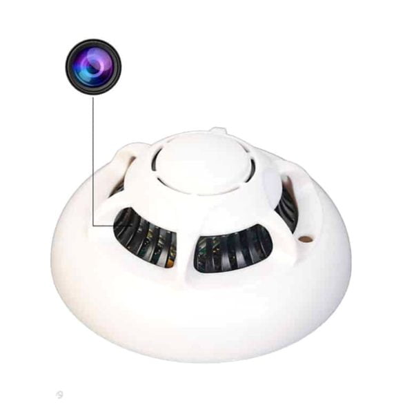 Camara Espía Ip Red Oculta Sensor Humo Wifi 1080p Hd P2p