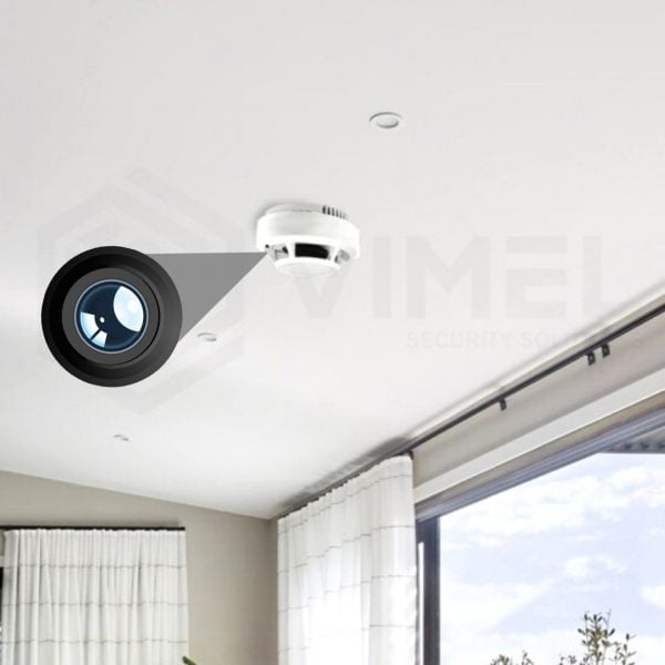 Camara Espía Ip Red Oculta Sensor Humo Wifi 1080p Hd P2p