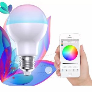Foco Led Wifi Smart Bulb Rgb 16m Colores Equivale 100w Dimme