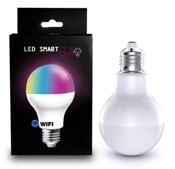 Foco Led Wifi Smart Bulb Rgb 16m Colores Equivale 100w Dimme