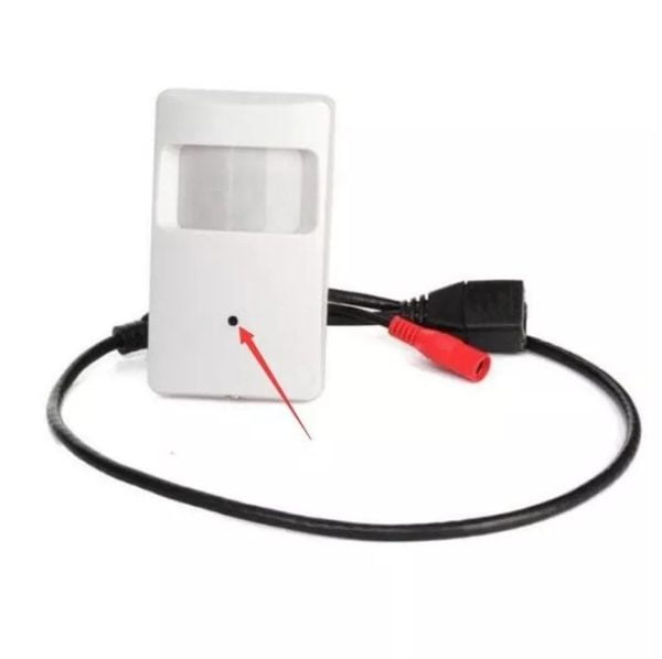 Cámara De Seguridad Oculta En Sensor De Movimiento Ip Red