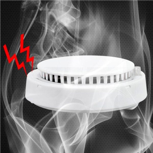 Detector Sensor De Humo Inalambrico Sonido Alarma