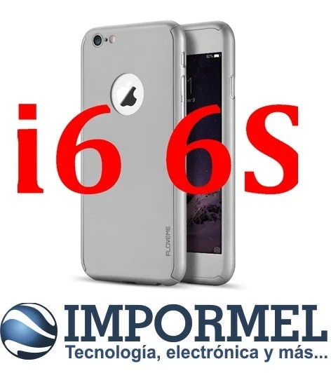 Estuche Protector Iphone 6 6s Floveme Mica Vidrio