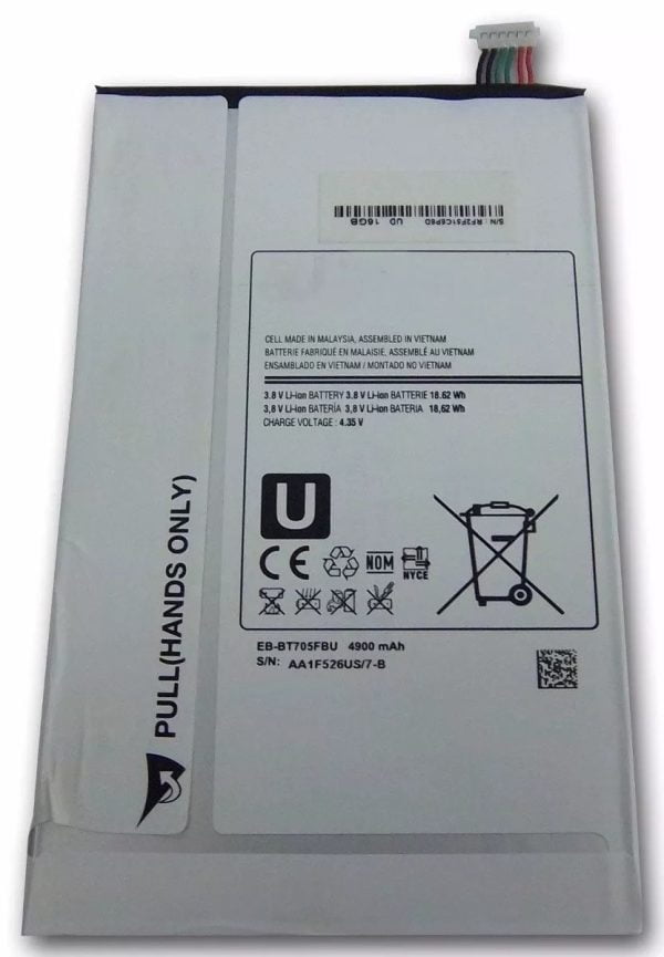 Bateria Original Samsung Eb-bt705fbc Samsung Galaxy Tab S
