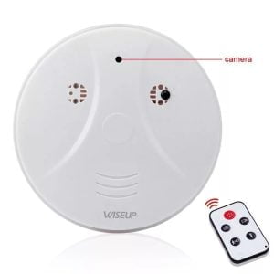 Camara Espia Detector Humo Vigilancia Seguridad Inalambrico