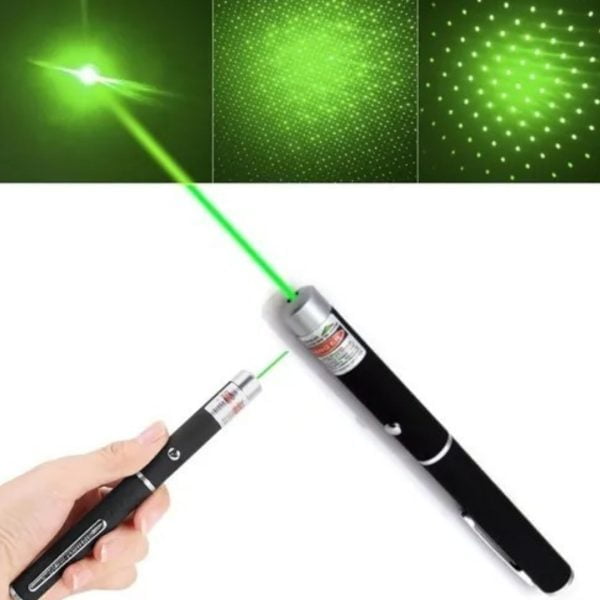 Puntero Láser Laser Color Verde 5 Mw Señalar Ptos Lejanos