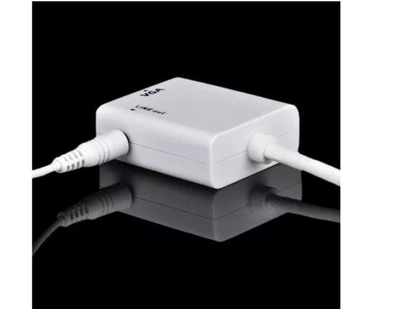Adaptador Convertidor Micro Hdmi A Vga Audio Video