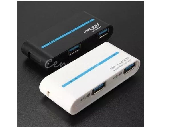 Hub Externo Usb 4 Puertos 3.0 Y 2.0 Laptop Pc Tab