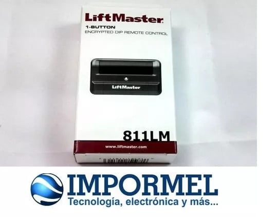 Control Remoto Liftmaster 811lm Garajes Automático Original