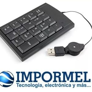 Teclado Numérico One Diseño Slim, Para Laptop Portátil Pc