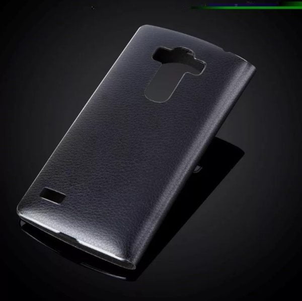 Estuche Flip Cover Lg G4 Beat Cubierta Quickcircle Negro