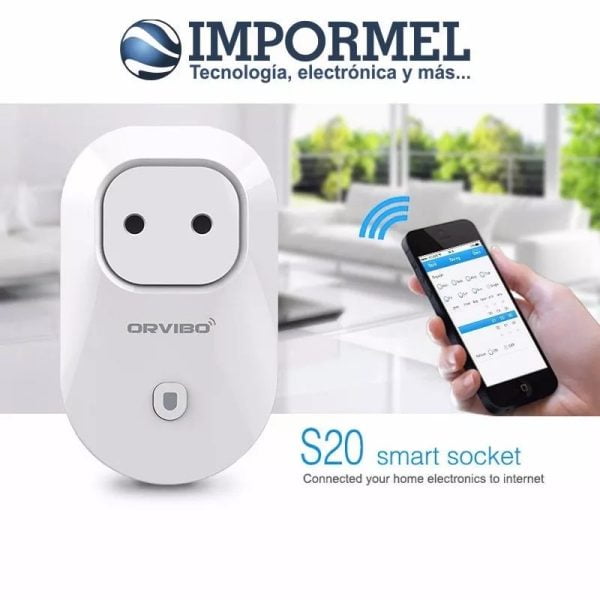 Enchufe Orvibo S20 Remoto Inalambrico Wifi App