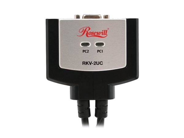 Switch Kvm Profesional De 2 Puertos Usb Rosewill Rkv-2uc