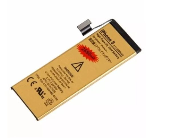 Batería Gold Extra Duración Para Iphone 5 2.680 Mah
