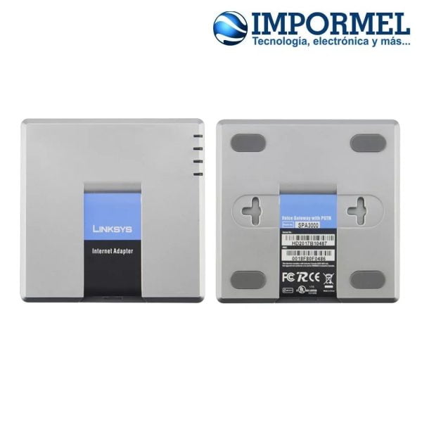 Gateway Spa3000 Fxs Fxo Adaptador De Teléfono Voip Linksys
