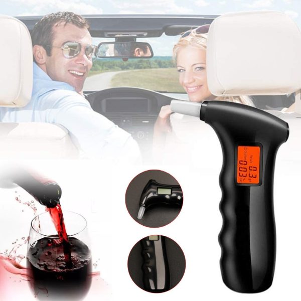 Alcoholimetro Digital Por Aliento Profesional Fda Display