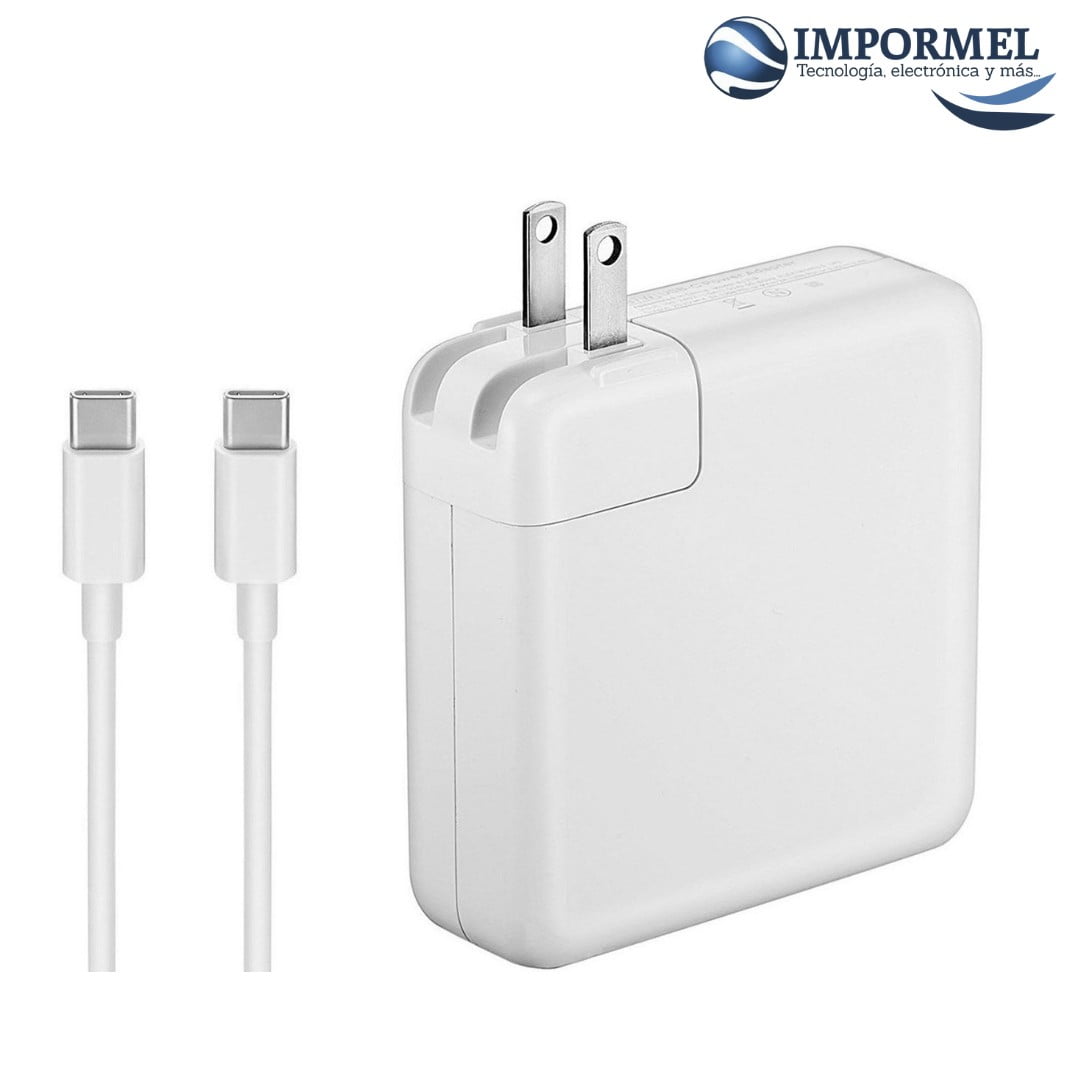 Cargador adaptador de corriente Para Macbook Pro USB-C de 61 W con cable