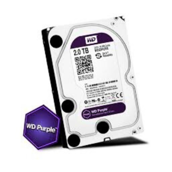 Disco Duro 2tb Western Digital Purple Cctv Camaras Dvr Nvr