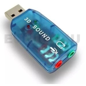 Tarjeta Adaptador Audio Sonido Dj Usb 2.0 3d Pc Laptop Hp Lg
