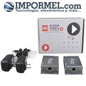 Extensor De Cable Hdmi Mediante Utp Hasta 150 Metros Cat5 6