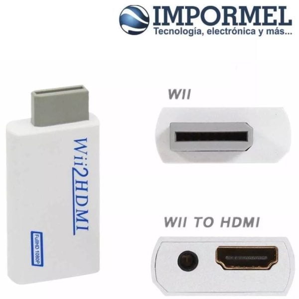 Conversor De Wii A Hdmi Audio Video Consola Monitor