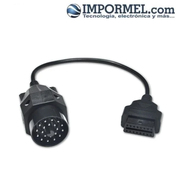 Cable Convertidor Bmw 20 Pines A Obd2 16 Pines Obd