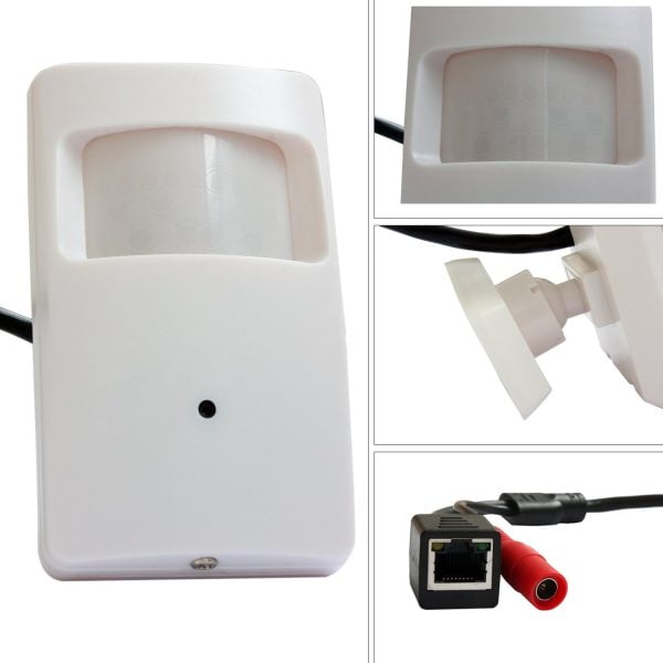 Camara Espía Ip Oculta Sensor Movimiento Wifi Hd