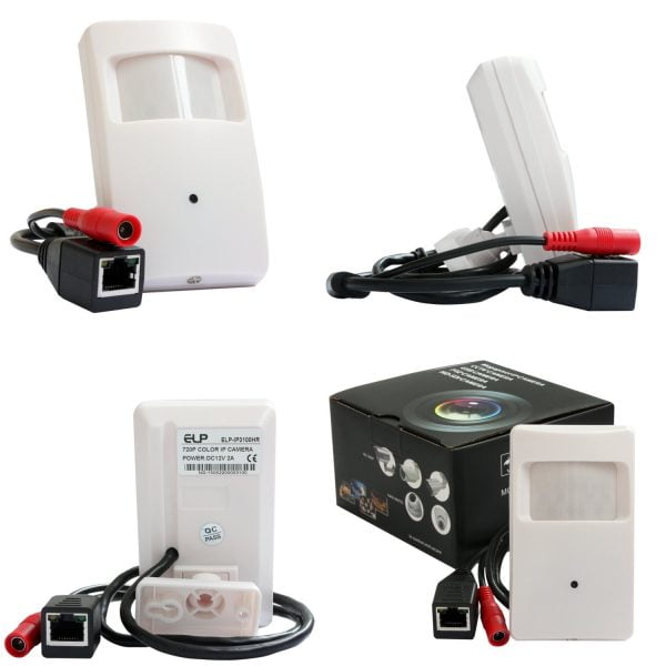 Camara Espía Ip Oculta Sensor Movimiento Wifi Hd