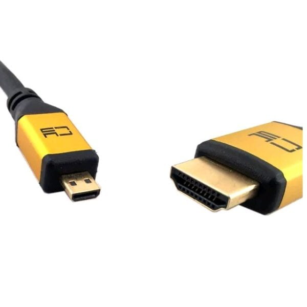 Cable Micro Hdmi A Hdmi Full Hd Puntas Oro