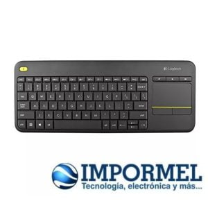 Teclado Inalambrico + Touch Logitech K400 Smartv Pc O Laptop