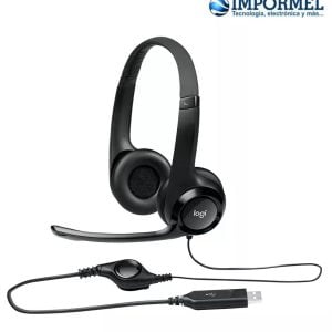 Headset Audifonos Headphones Con Microfono Logitech H390 Usb