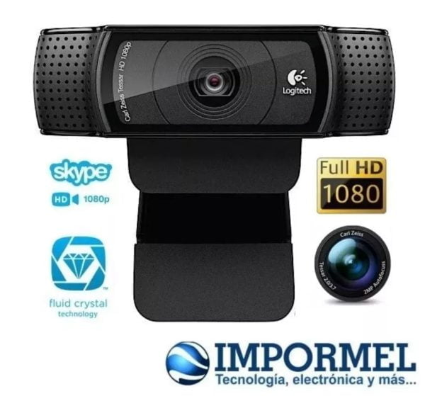 Camara Web Logitech C922 Hd Pro Fullhd Fotos De 15mpx