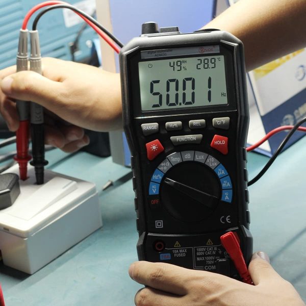Luxometro Termometro Higrometro Multimetro Diodo Frecuencia