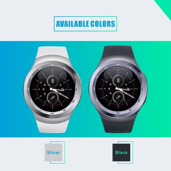 Reloj Smart Wacth Con Chip Y1 Mp3 Hasta 32gb Android Sim