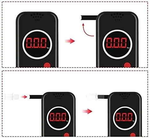 Alcoholimetro Digital Alcohawk Ultra Slim Rc 7690 Display Le