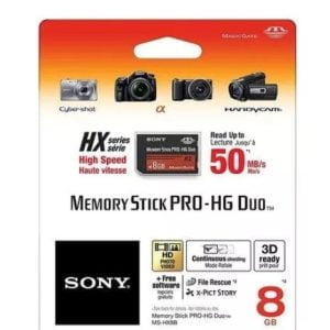 Sony Memory Stick Pro Hg-duo 8 Gb Fotos Videos Memory Stick