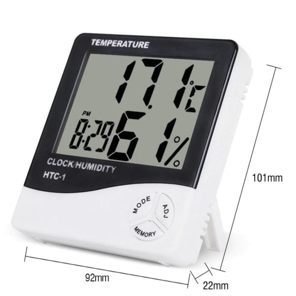 Termometro Digital Higrometro Htc-1 Medidor De Humedad