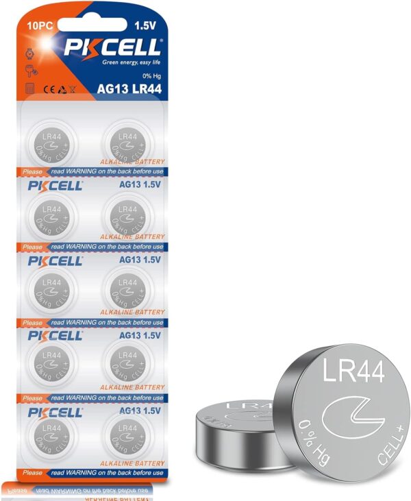 Pila Reloj Lr44 Ultra Alcalina 1.5 V Ag13 G13 X Unidad