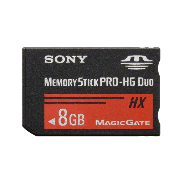 Sony Memory Stick Pro Hg duo 8 Gb Fotos Videos Memory Stick