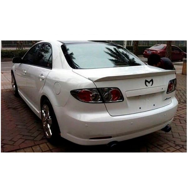 Emblema Sello Logo Mazda 3 5 6 Tipo Batman Plateado 3d