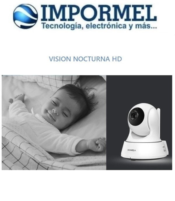 Cámara Ip Inalambrica Robótica Wifi Celular Audio 720p Noche