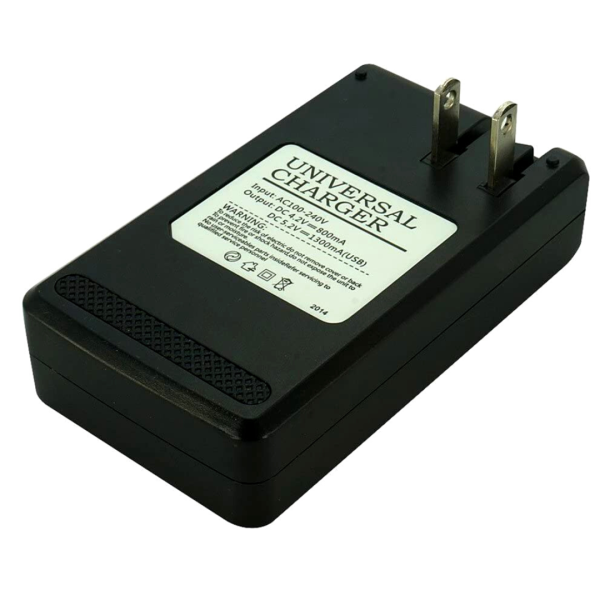 Cargador Universal Baterias Celular Camara Pared Y Usb
