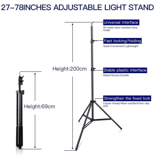 Kit Fotografia Luces 160 Led Estudio Luz Dimeramizable 3200k