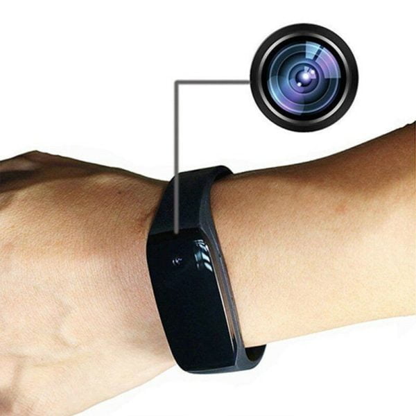 Smart Watch Pulsera Cámara Mini Espía Dvr Oculta Grabadora
